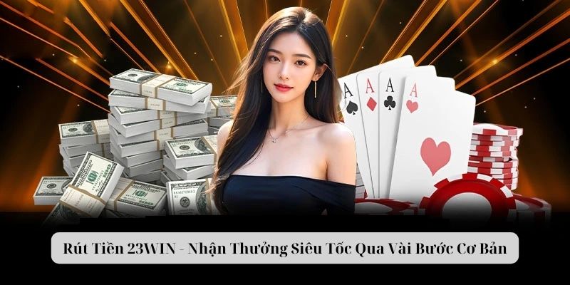 Rút Tiền 23WIN - Nhận Thưởng Siêu Tốc Qua Vài Bước Cơ Bản